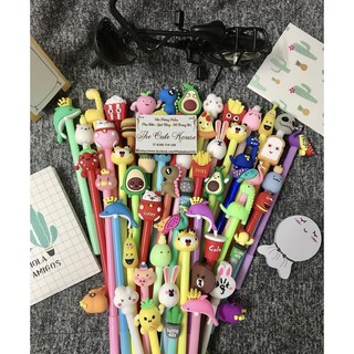 Siêu giảm giá bút gel nước/bút ngòi kim nhiều mẫu cute phần 2