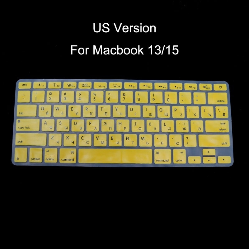 Miếng Silicone Bọc Bảo Vệ Bàn Phím Cho Macbooks Air Pro 13 '' 15 '' Chống Thấm Nước