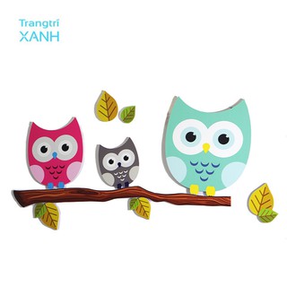 BỘ TRANH TREO TƯỜNG CON CÚ