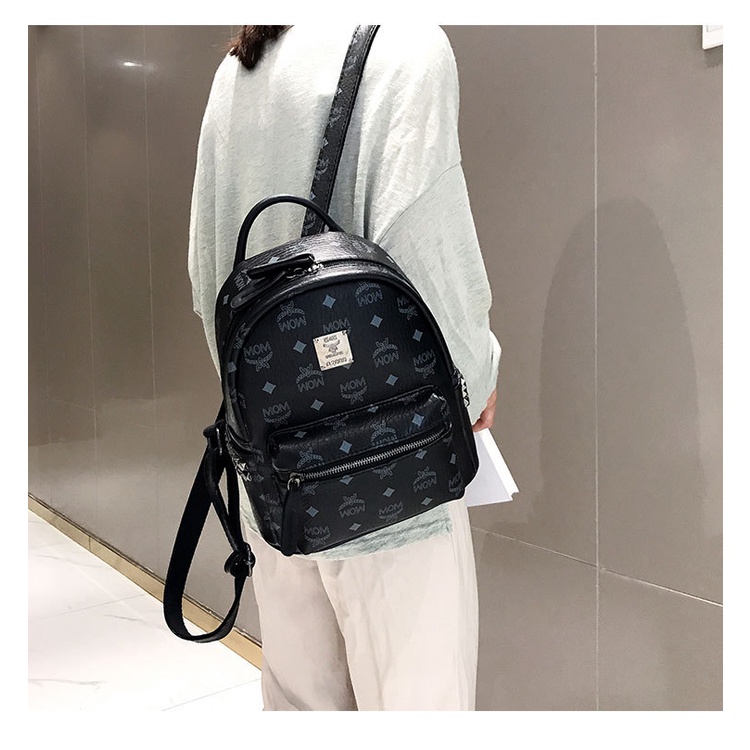 Balo da mini Mom mã Vp71, chất da dày dặn, hàng Quảng Châu nhập khẩu thích hợp đi học, đi chơi hoặc đi làm.