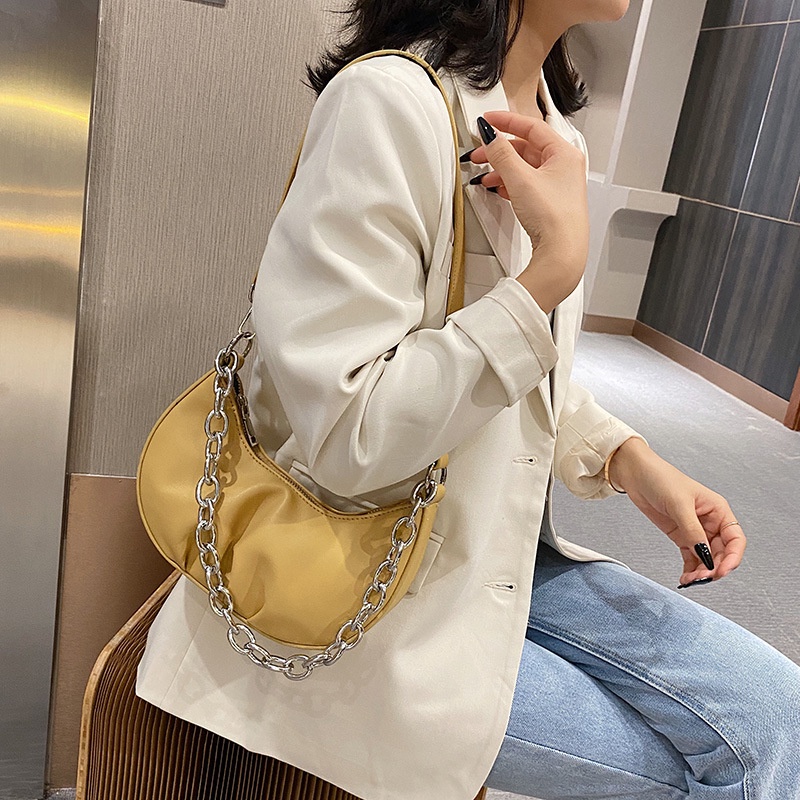 Túi xách kẹp nách nữ đi chơi da Pu cao cấp đeo chéo nl.Store M02