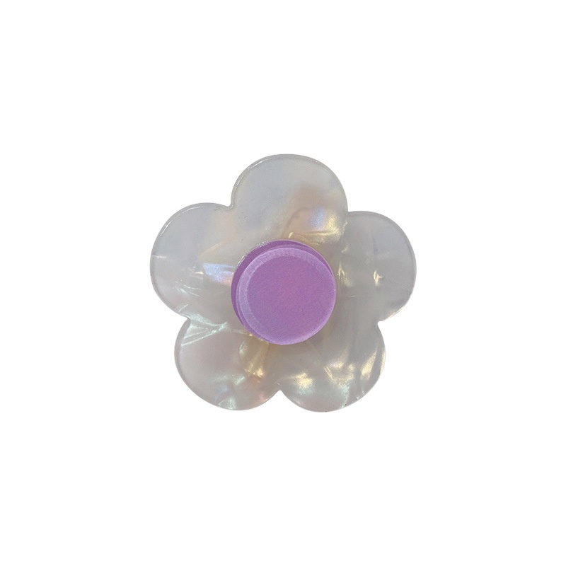 Kẹp Tóc Acrylic Hình Hoa Thời Trang Mùa Hè Cho Nữ