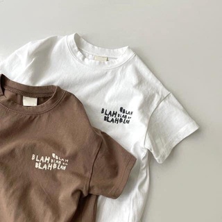 [LabeRy_nội địa Hàn_ made in Korea] Áo thun trơn chữ Bonito