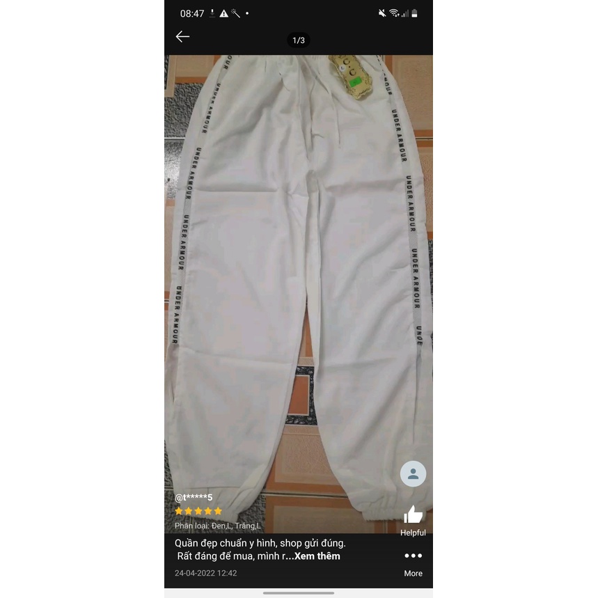 Quần jogger đũi xước viền chữ phối lưới bo gấu thời trang  cao cấp( HOT TREND)