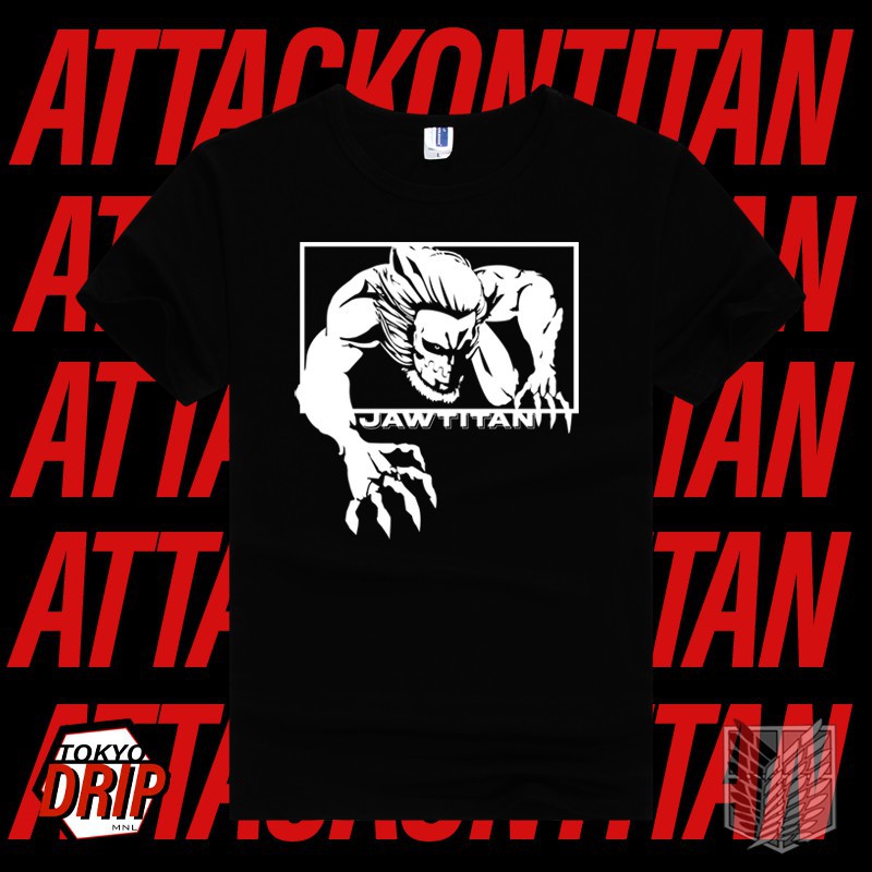 Mẫu áo thun Anime  Attack on Titan AOT Jaw Galliard Season 4 độc đẹp giá rẻ