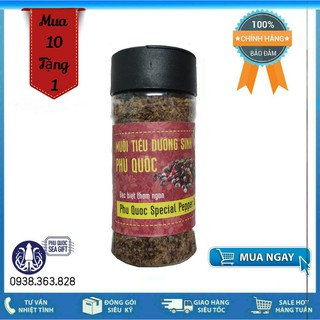 Muối hồng tiêu/muối dưỡng sinh - 100g - đặc sản phú quốc - phu quoc sea gift