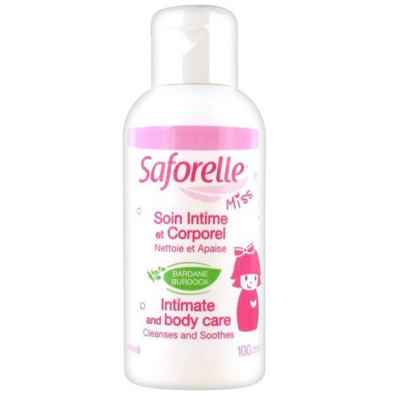 Dung dịch vệ sinh bé gái Saforelle Miss (100ml)