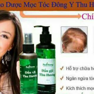 ( Tặng dầu gội nhỏ 100ml khi mua 2 bộ)Bộ dầu Đông y Thu Hương chính hiệu