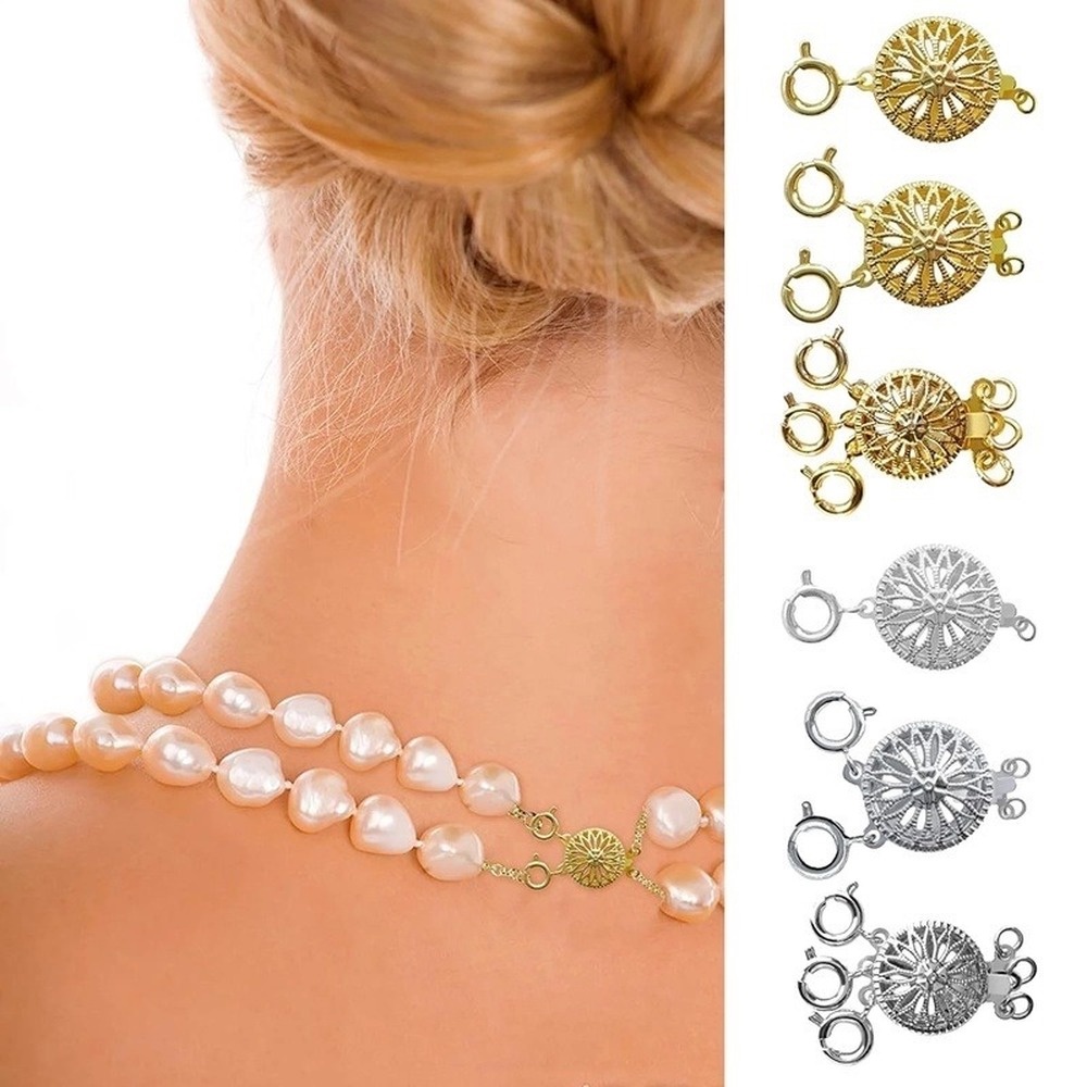 Khóa Cài Nhiều Lớp Mạ Điện Chuyên Dụng Cho Vòng Tay / Vòng cổ