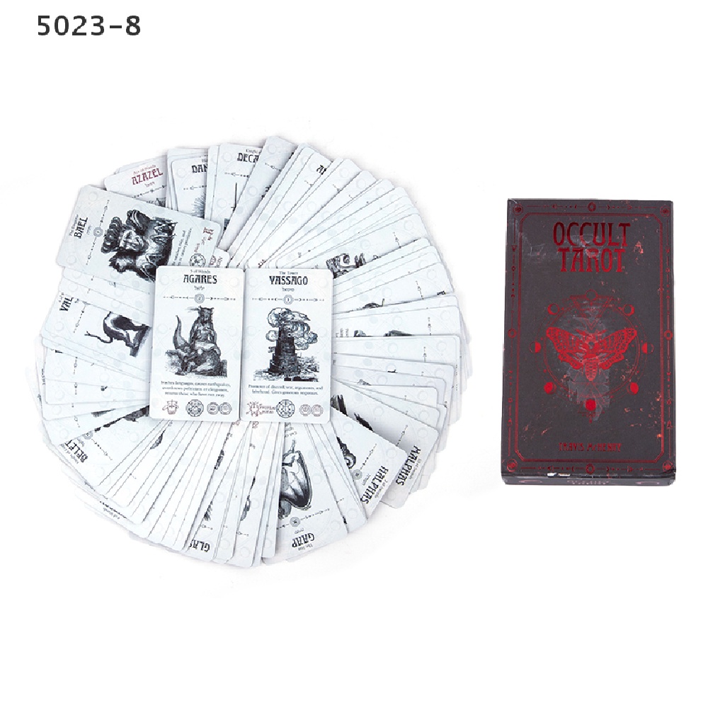 Bộ bài tarot bản Tiếng Anh thú vị 5023-8