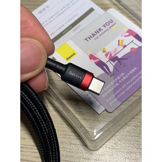 Cáp sạc Lightning, Type-C, USB Micro Baseus Cafule Màu Đen Đỏ
