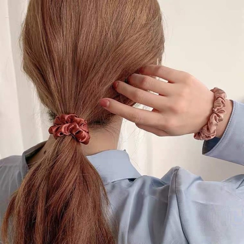 Set5,Set6 Dây Buộc Tóc Nữ Thời Trang, Phong Cách Hàn Quốc Nhiều Màu Sắc Phụ Kiện Tóc