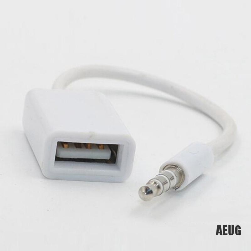 Dây Cáp Chuyển Đổi Âm Thanh Aux Giắc Cắm 3.5mm Sang Usb 2.0 Chuyên Dụng Cho Mp3 Xe Hơi