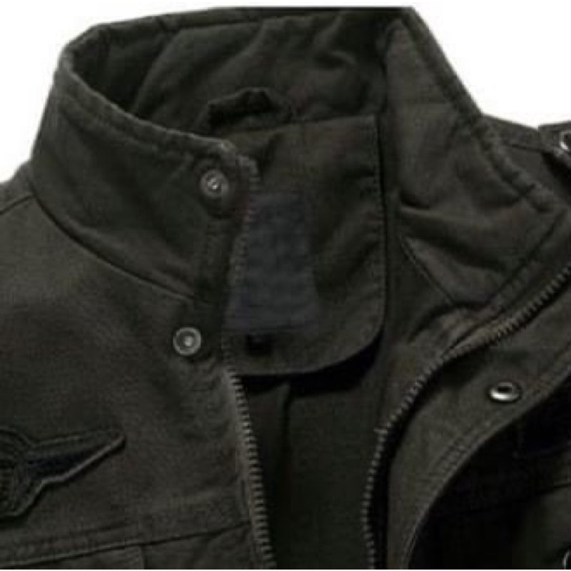 Áo khoác kaki phi công_dã ngoại