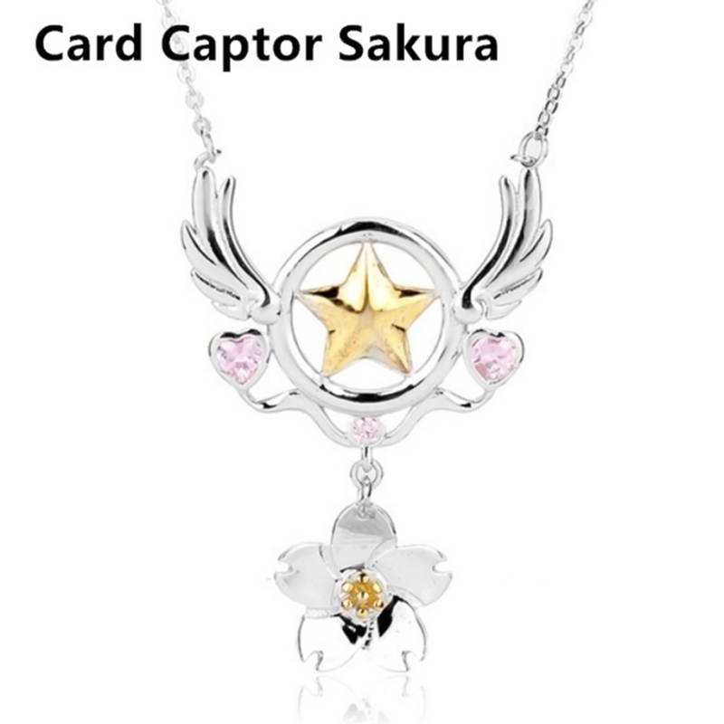 Vòng cổ có mặt ngôi sao hoa của Cardcaptor Sakura dành cho nữ