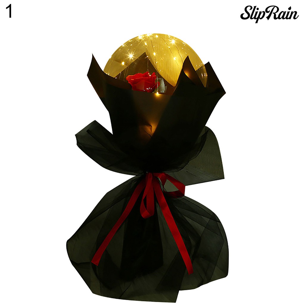 BOBO Bong Bóng Bơm Hơi Trong Suốt Hình Hoa Xinh Xắn Dùng Để Trang Trí Lễ Tình Nhân