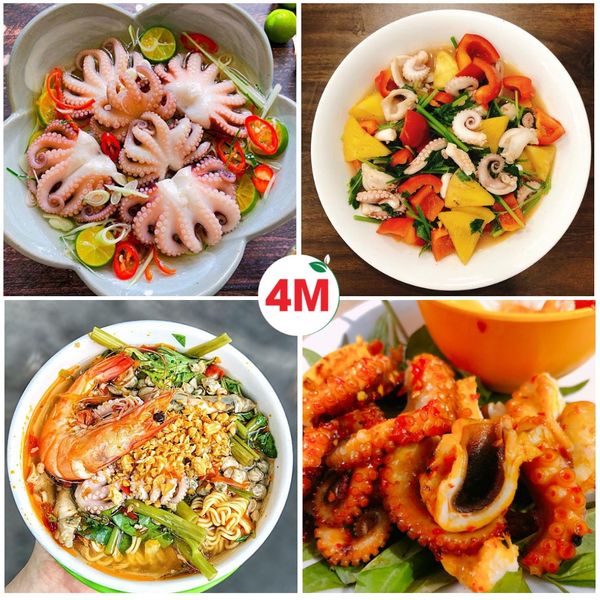 500Gr Tuộc Sữa đóng khay hút chân không dùng nướng và lẩu - 4Muafood - Thực Phẩm 4 Mùa