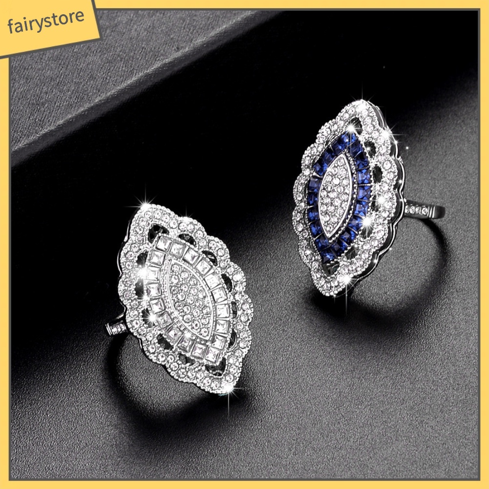 Nhẫn ĐíNh Đá Pha Lê Sang TrọNg Cho Nữ