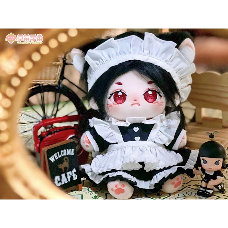 Bộ Phục vụ quán cafe cho bé búp bê 15cm 20cm 40cm