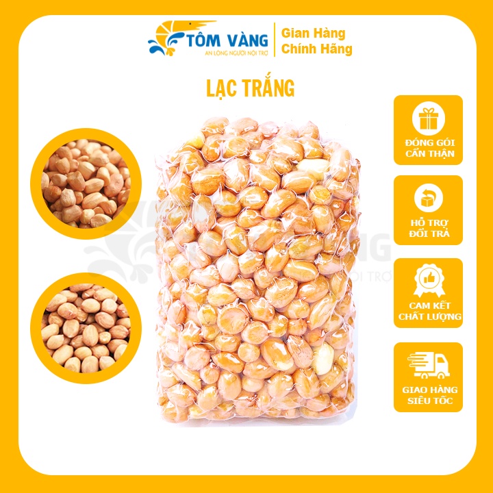 Lạc Trắng (Túi 300g) - Tôm Vàng