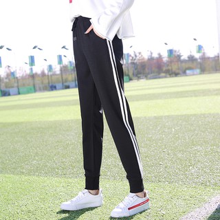 Quần jogger nam nữ 2 sọc