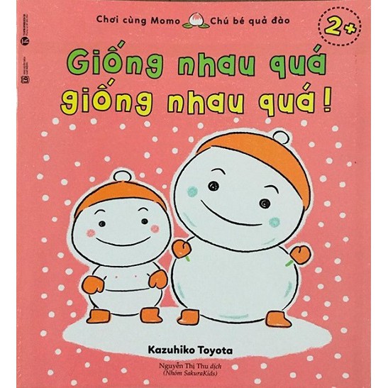 Sách - Chơi Cùng Momo - Giống Nhau Quá, Giống Nhau Quá 2+ | BigBuy360 - bigbuy360.vn