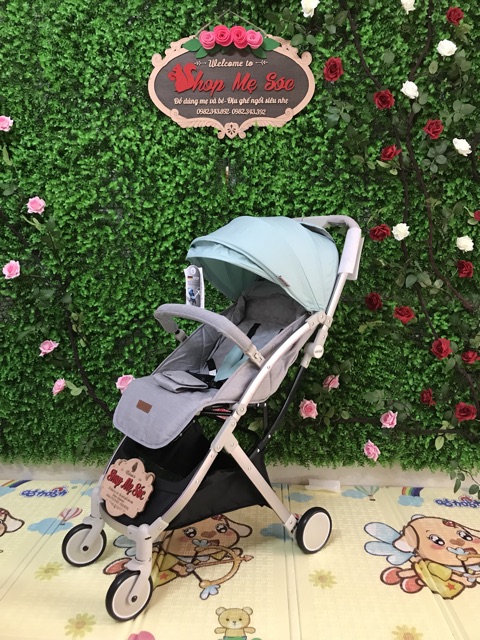 Xe đẩy Gấp gọn Sisver 2018 1 chiều 3 tư thế