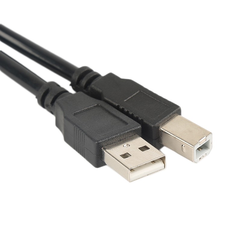 USB 2.0 1.5m Printer Cable USB TType A Male to B Female Adapter Connector for  Printer Scannner Computer Device