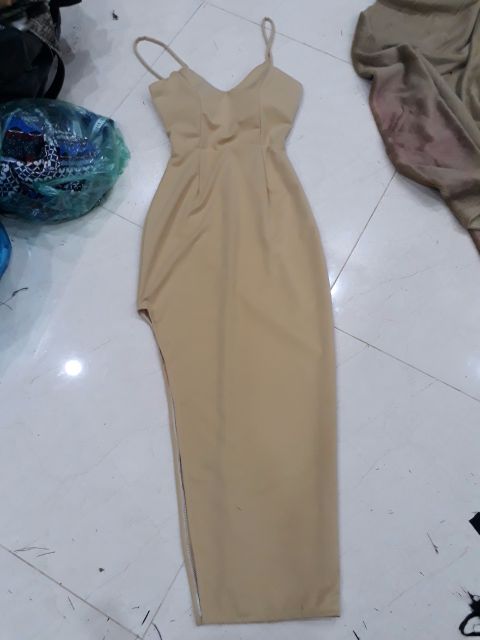 Body cúp xẻ 2 dây maxi