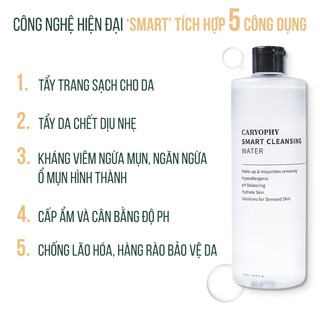Tẩy trang Caryophy Smart Cleansing