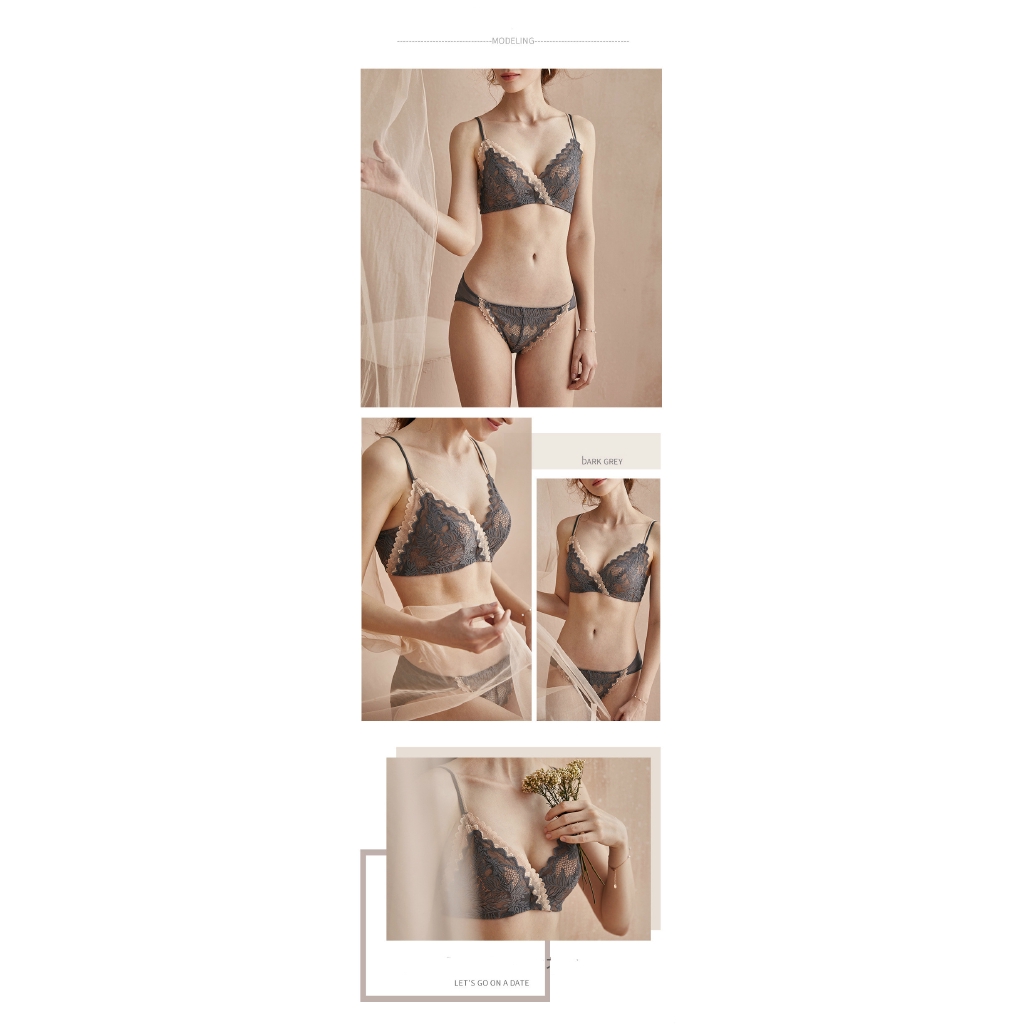 ✨ HOT SALE✨Bộ Đồ Lót Phối Ren Có Thể Điều Chỉnh Quyến Rũ Cho Nữ | BigBuy360 - bigbuy360.vn