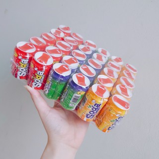 1 vỉ 30 ống C các vị Coca - Fanta - Sprite