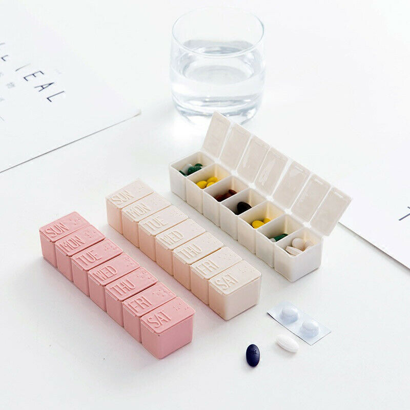 Set 2 hộp đựng thuốc tiện lợi khi đi du lịch