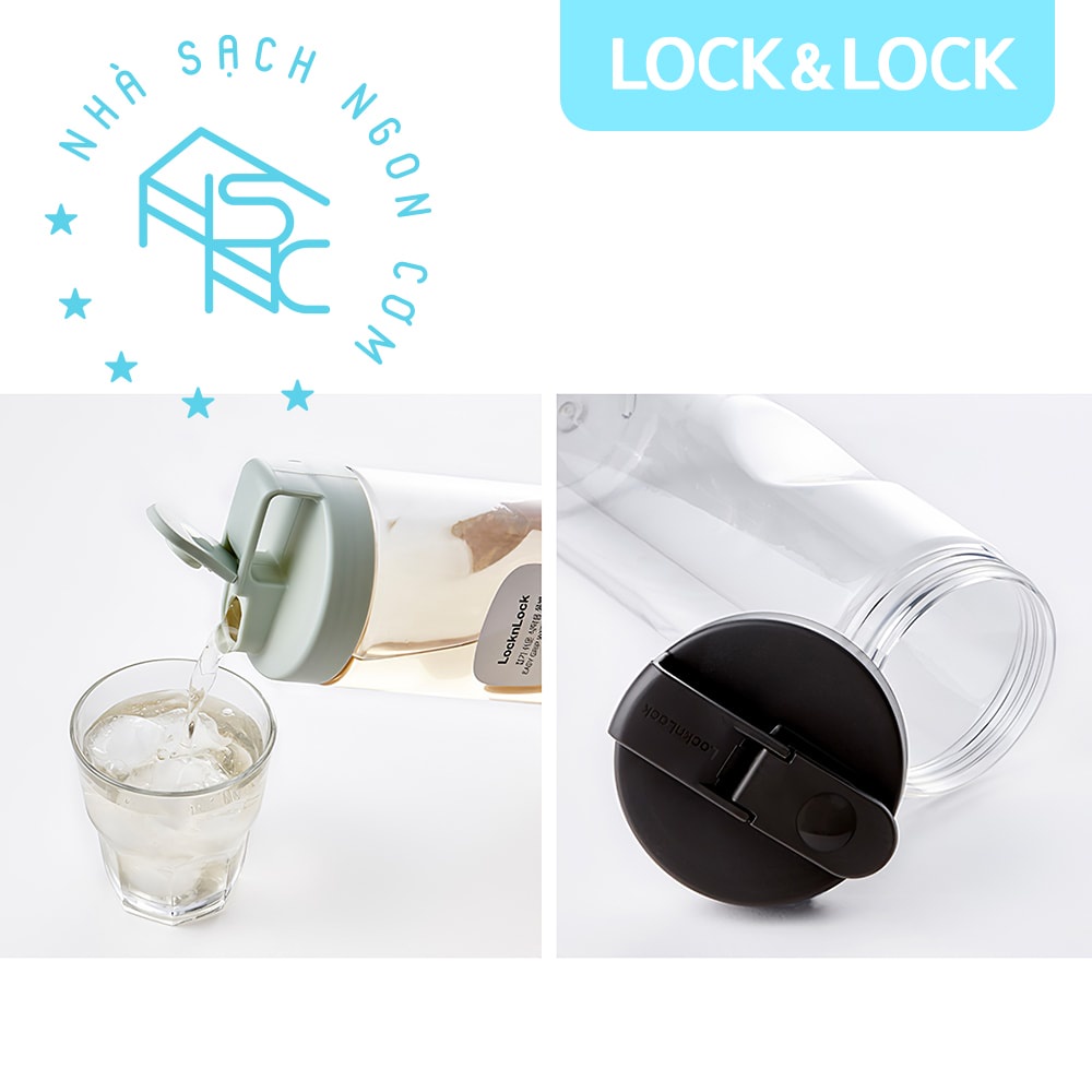 Bình đựng nước Lock&amp;Lock Easy Grip 1.2L - HAP813