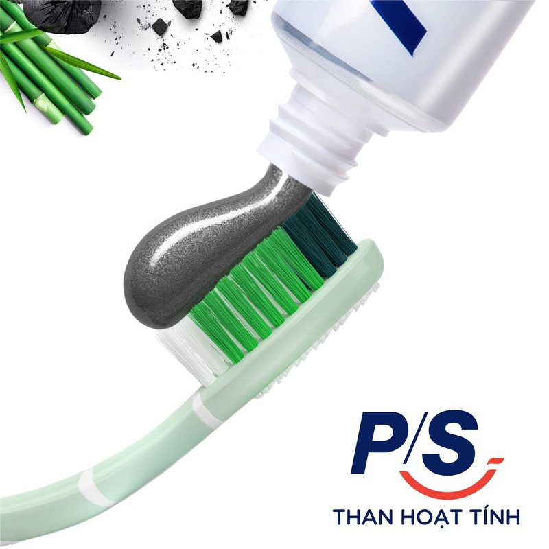 Kem Đánh Răng P/S Than Hoạt Tính &amp; Tre Làm Sáng Răng Toothpaste 230g