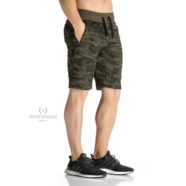 Quần tập gym thể thao GYM ASRV Reinforced Shorts Sportswear Concept thoải mái đàn hồi khô thoáng thiết kế tinh tế