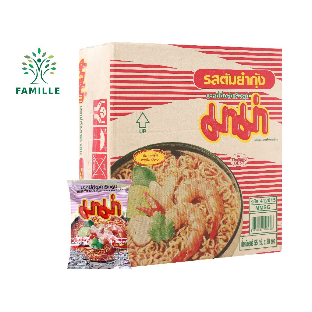 Giá Sỉ 1 Thùng Mì Mama Vị Tom Yum 55g