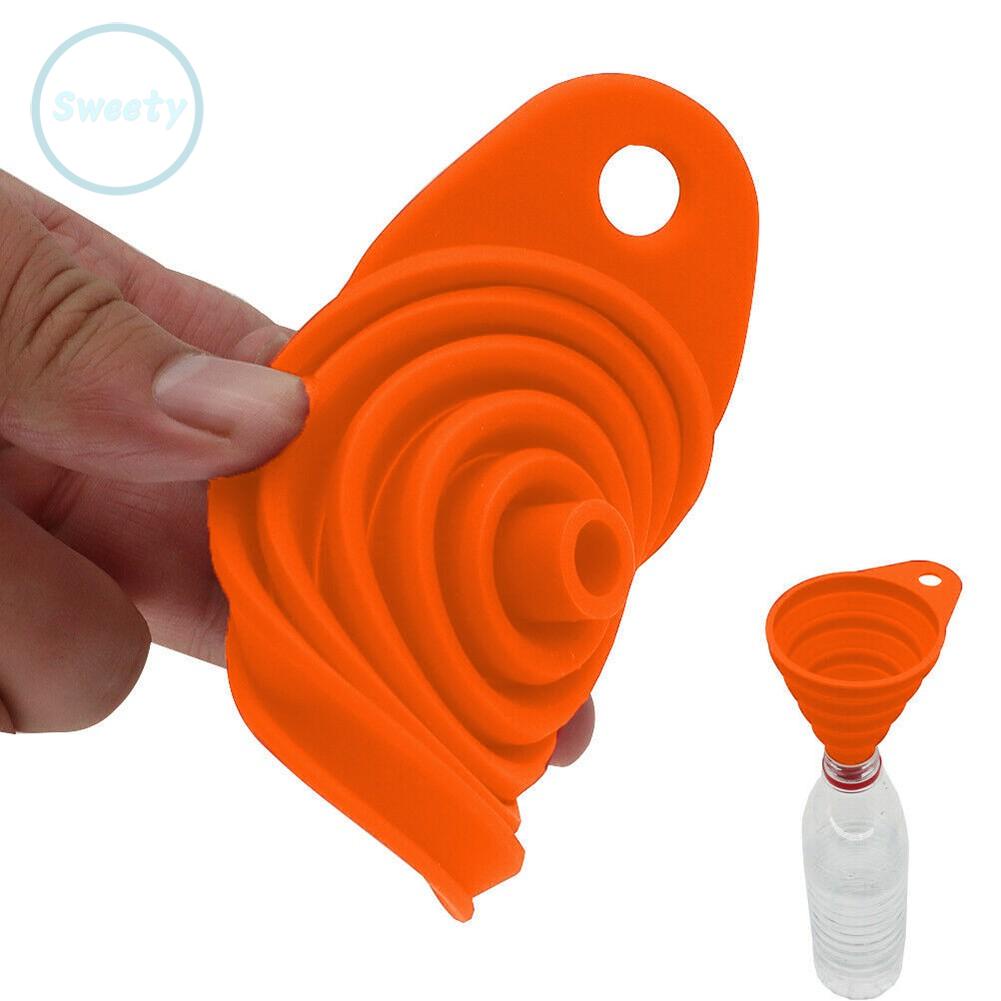 Phễu Silicone Gấp Gọn Tiện Dụng Cho Xe Hơi