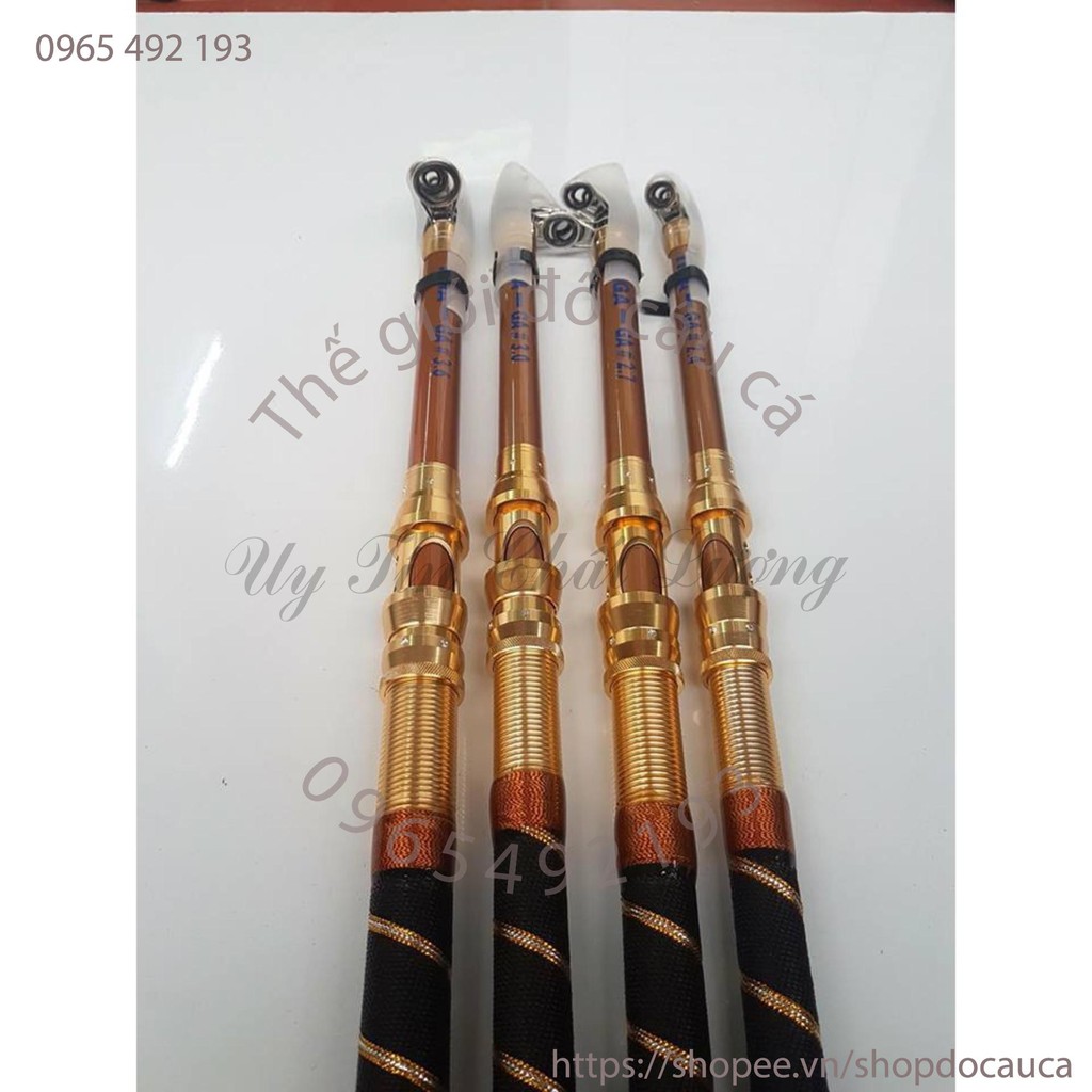 Cần câu cá trượng vàng tyga ( rẻ vô địch )