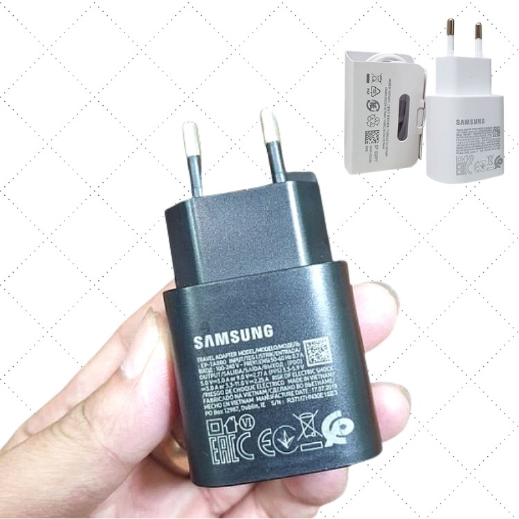 Bộ Củ Sạc nhanh samsung 25w đầu sạc type c,sạc nhanh note 9 note10 và pin dự phòng samsung 10000  bảo hành 1 năm NHIKATY