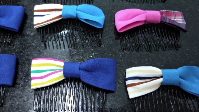 Kẹp tóc nơ mix nhiều màu. Màu ngẫu nhiên màu nào cũng đẹp nhé các bạn