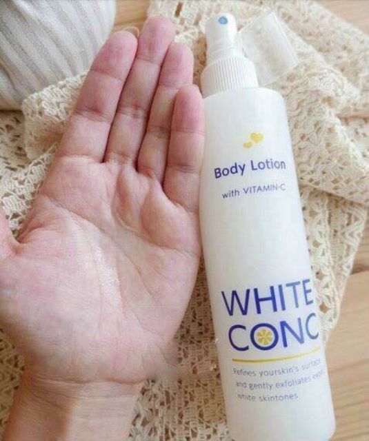 Auth NhậtXịt Khoáng Dưỡng Trắng Da White Conc Lotion