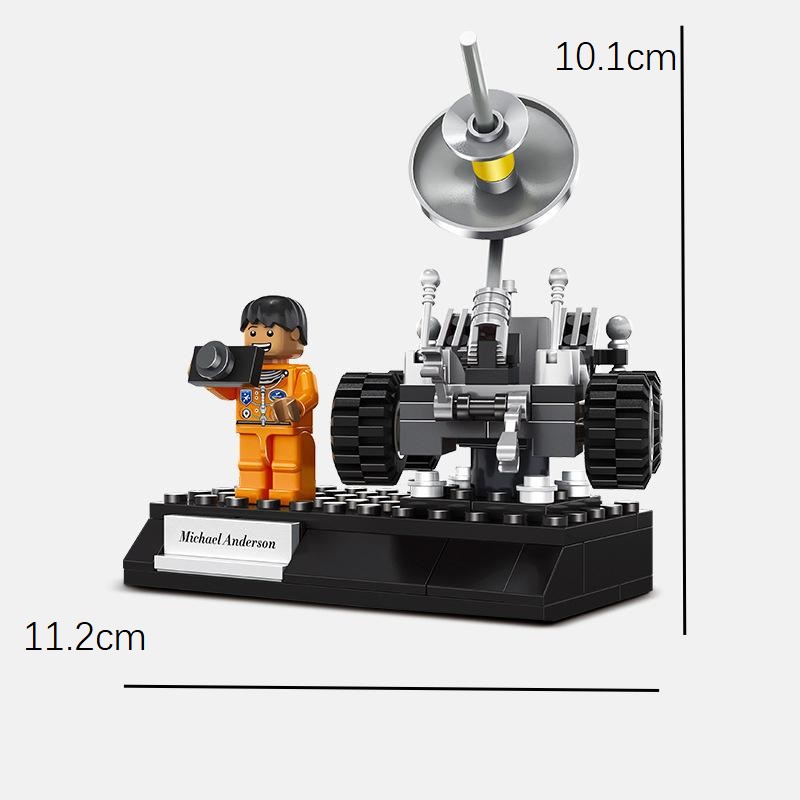 Bộ đồ chơi ed lắp ráp mô hình tàu con thoi không gian cho bé