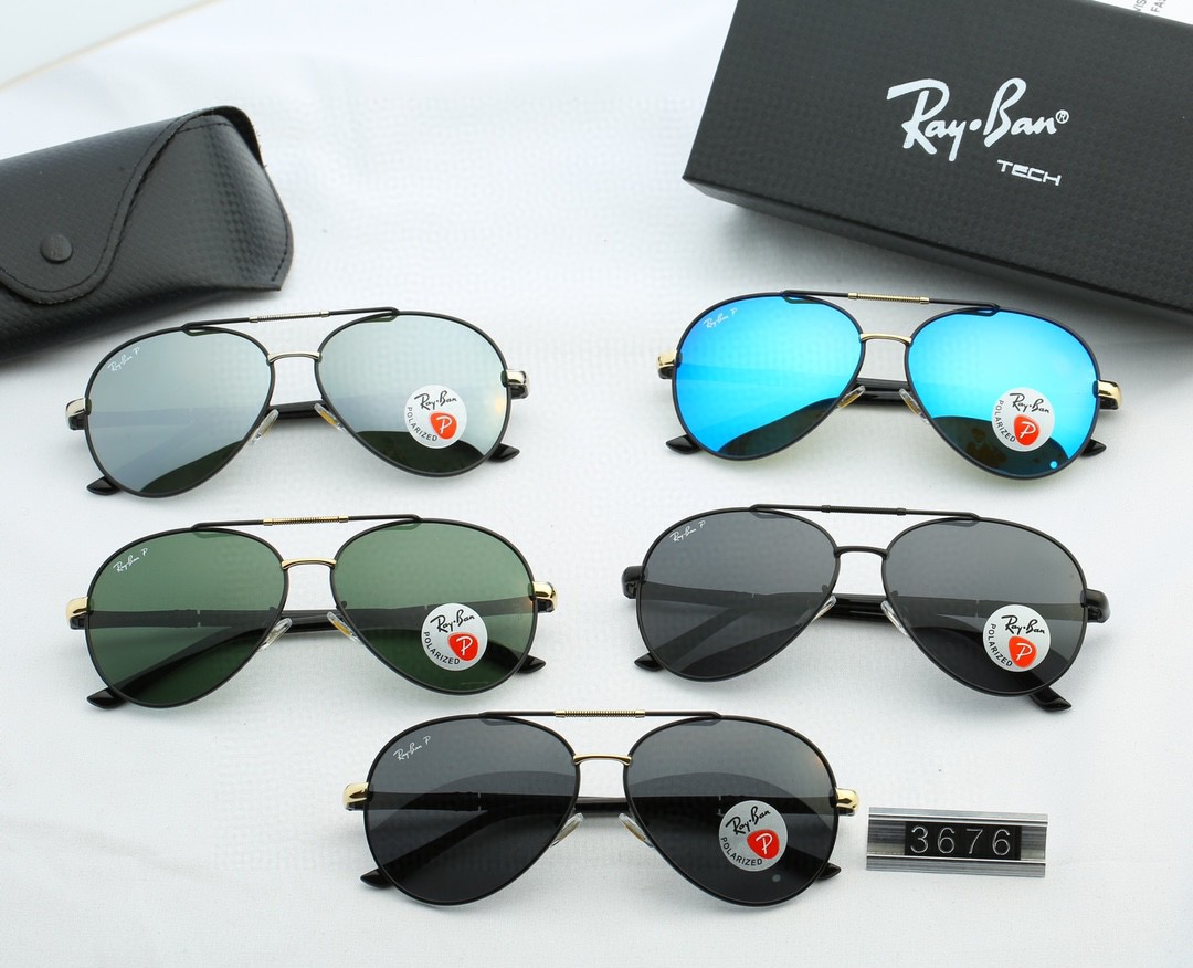 Aviator Ray-Ban_ chính hãng Kính râm 2021 Thời trang Hàn Quốc mới Kính râm nam nữ một mảnh Cặp đôi hợp thời trang Du lịch ngoài trời Kính râm lái xes