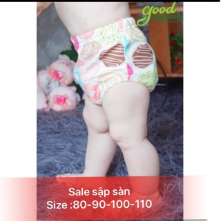 Sét quần tập bỏ bỉm goodmama 6 lớp hàng việt nam cho bé size 80-90-100-110