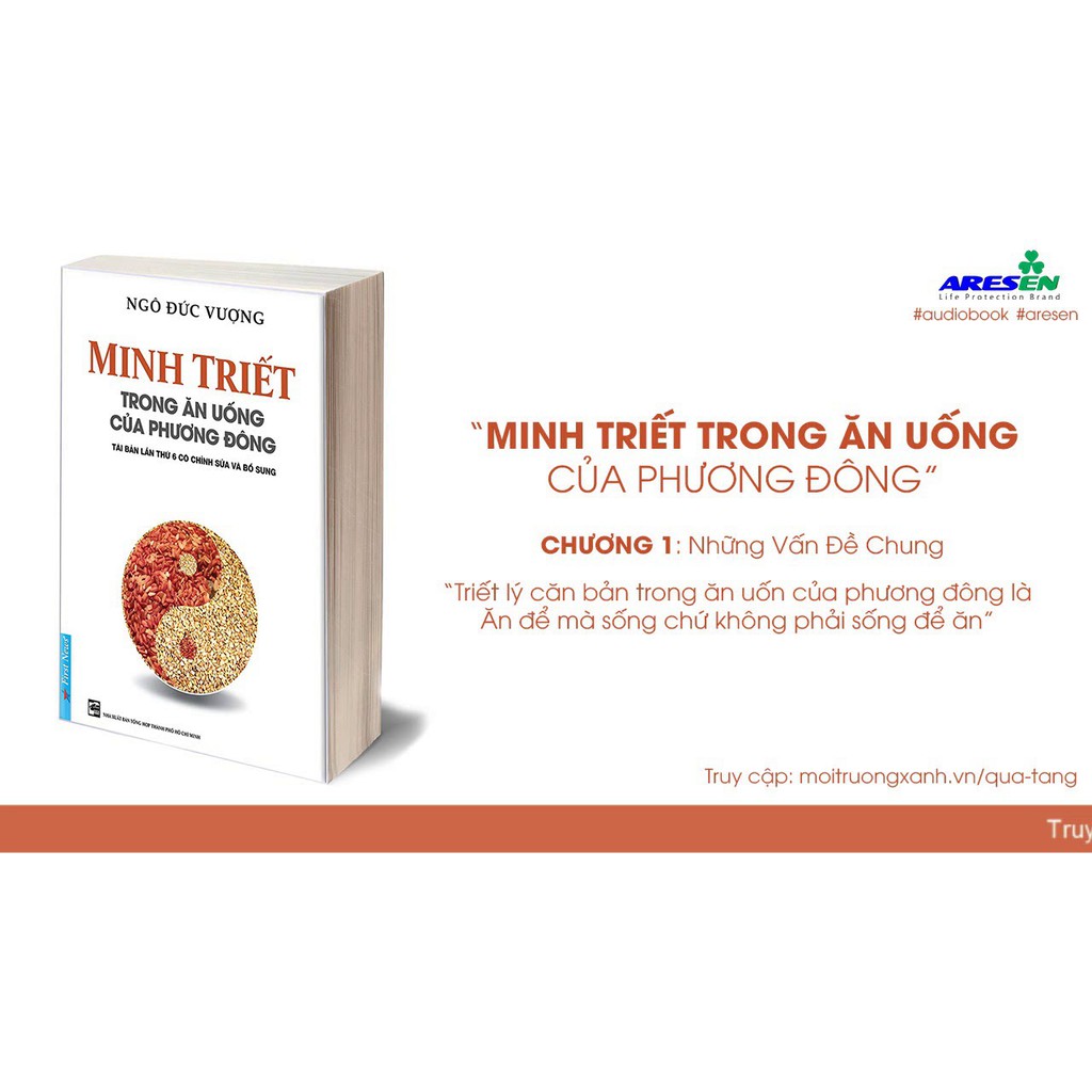 Sách - Minh Triết Trong Ăn Uống Của Phương Đông Tặng Bookmark