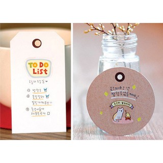 Set sticker mèo/thỏ 6 tờ