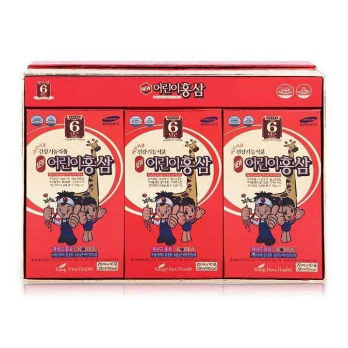 [Freeship] Nước Hồng Sâm Trẻ Em Hươu Cao Cổ Cao Cấp Hàn Quốc | BigBuy360 - bigbuy360.vn