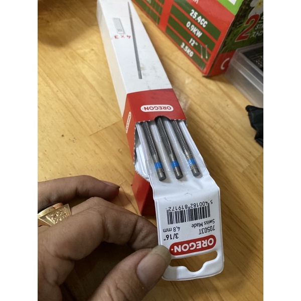 Dũa xích OREGON 4.8 & Dũa Có Cán cầm Chuyên Dũa Xích Máy cưa cây lớn