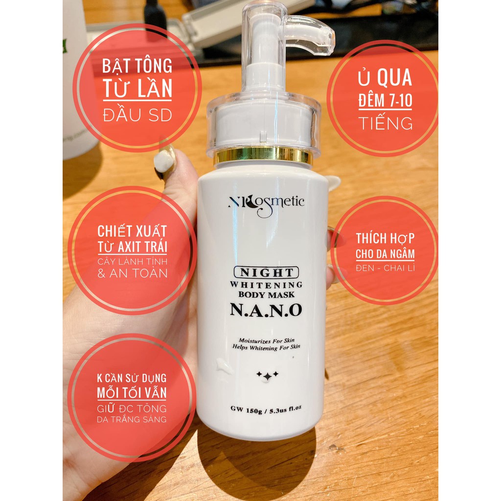  Ủ Trắng Body Hấp Đêm Nano - NPCOSMETIC | BigBuy360 - bigbuy360.vn